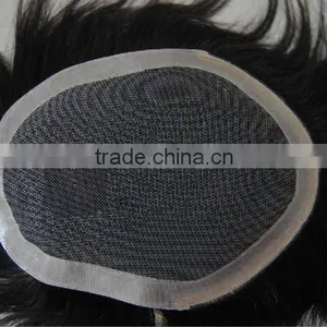 Wig Type and Yes Virgin Hair Indian Remy Human Hair Toupee Wig for Women thumbnail-1