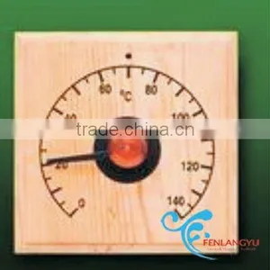 Wooden Cabin Thermometer thumbnail-1
