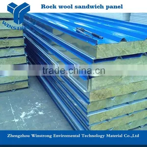 Interior Rock Wool Decorative Wall Panels, Sandwich Fireproof Panel thumbnail-3