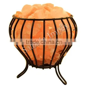 Wrought Iron Salt Basket Bowl thumbnail-1