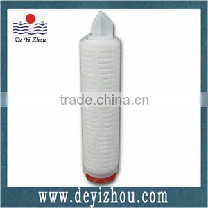 Food Filtration Nylon 6 Membrane Pleated Filter Element thumbnail-1
