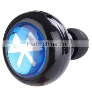 Mono Stereo Mini Wireless Bluetooth Headset Earphone Headphone Mic for Phone Unidirectional Headset Mic thumbnail-3
