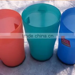 Fashion Super Light Colorfulpromotional Plastic Tooth Mug ,small Volume pp Waist Cup thumbnail-2