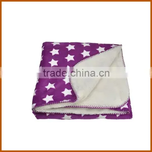 Fashion China New 2Ply Berber Fleece Pillow Blanket thumbnail-2