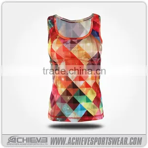 Custom 2016 Hot Sale Yoga Ladies Jerseys Sublimatiion Printing Sport Yoga Wear thumbnail-2