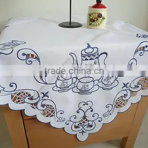 2015 Embroidery Table Cloth Factory, 100% Polyester Table Cloth thumbnail-4