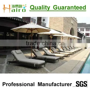 All Weather Rattan Outdoor Chaise Lounge thumbnail-3