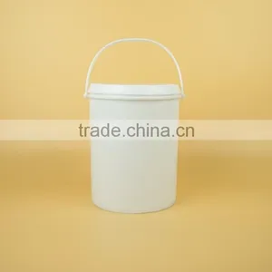 Cylindrical Plastic Barrels, 1Gallon Plastic Coating Container, Buckets With Lid thumbnail-2