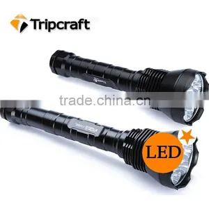 RustFire 9*XM-L T6 11000Lm LED 5 Mode Flashlight Waterproof Caping High Power Memory Torch+Extention Tube thumbnail-1