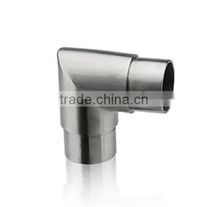 Handrail Vertical Corner 90 Degree For Split Tube 42.4mm Fix Stainless Steel Tube Connector thumbnail-1