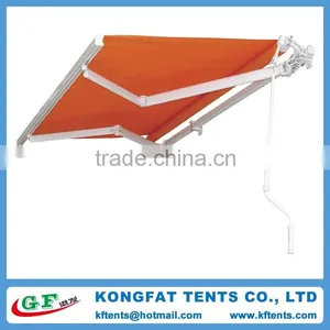 Commercial Manual Aluminum Retractable Awning for Sale thumbnail-1