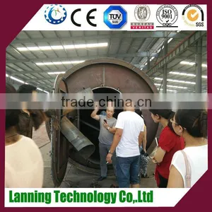 Fully Continuous and Automatic Geeen Energy Advanced Technology Latest Generation Scrap Tyre Recycling to Oil Machine thumbnail-1