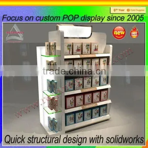 2016 New Design Beauty Book Stand Display Floor Style Equipement thumbnail-5