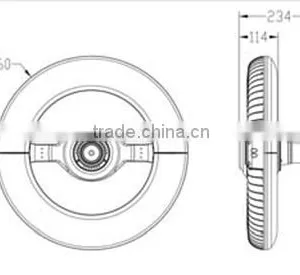Garden Led Light Outdoor Led Garden Lights Led Garden Lamp Garden Light Led Led Light Garden Luminaire 3 Meter Garden Lamp Post thumbnail-6