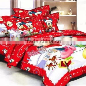 100% Polyester Kids Cartoon Bedding Set Cartoon Bedding Sets/nantong Factory/chirstmas Beddding Set thumbnail-1