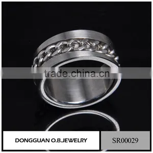 Stainless Steel Mens Ring /Fashion Gay Men Ring Jewelry thumbnail-5