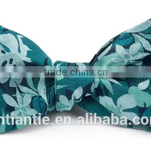 2016 Fashion Cheap Floral Jacquard Polyester Large Bow Tie thumbnail-1