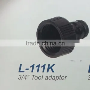 High Quality Taiwan Made Garden Lawn Sprinkler Plastic 3/4" Tool Adaptor thumbnail-1