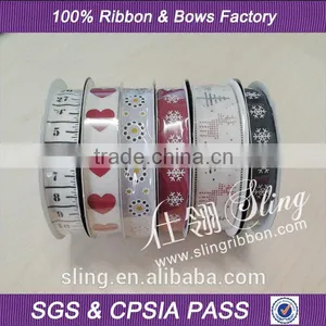 3 Meters Roll Packing 100% Printed Cotton Ribbon thumbnail-1