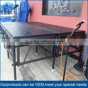 Hight Quality Outdoor Aluminium Frame Wedding Decoration Wooden Platform Stage thumbnail-5