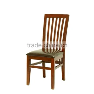 Wholesalerestaurant High Back Upholstered Room Chairs Saloon Leather Chair thumbnail-2