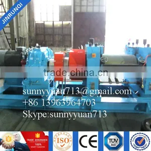 Fine Quality Open Mixing Mill For Rubber / Rubber Open Mixing Mill Machinery / Reclaimed Rubber Making Plant thumbnail-6