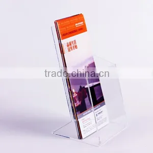 Clear Acrylic Display Table Brochure Stand Holder thumbnail-1
