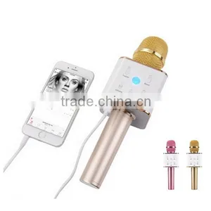 KTV Bluetooth Microphone Wireless K068 q7 Mini Karaoke Player thumbnail-3