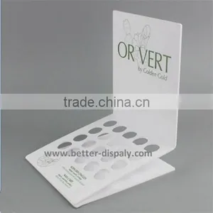Custom Transparent Acrylic Eye Shodow Display Stand With Logo thumbnail-3