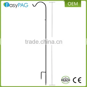Top Quality Metal Iron 1.5m Garden Decorative Lantern Shepherd Hook thumbnail-2