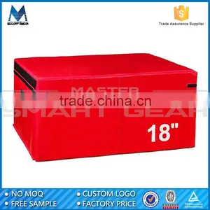 MSG High Quality PU Leather Foam Plyometric Jumping Box thumbnail-1