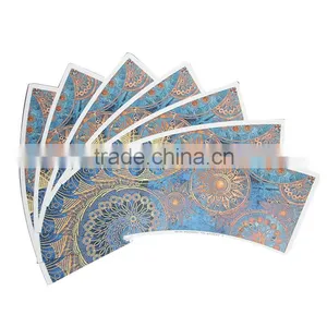 Hangzhou LvYang/GoBest Food Grade Flexo/offset Printing Paper Cup Fan With Customized Design thumbnail-3