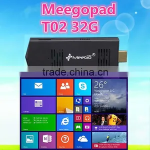 2015 Best Selling Mini pc MEEGOPAD T02 INTEL Z3735F Quad Core Wins8.1 ANDROID DUAL BOOT MINI PC DONGLE TV STICK COMPUTE STICK thumbnail-1