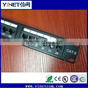 Premium Cat6 24Port Keystone Utp Patch Panel thumbnail-2