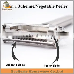 Stainless Steel Julienne Vegetable Peeler With Cleanning Brush,julienne Peeler thumbnail-3