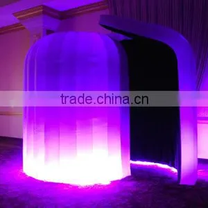 Hot Selling!! High Quality LED Lighting Photo Booth Inflatable Tent thumbnail-1