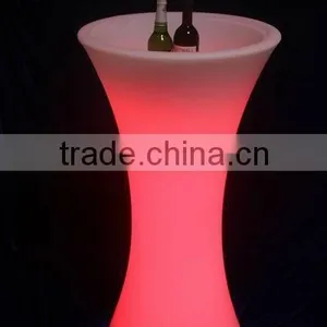 Portable Ice Cooler/Lighting Plastic Ice Table Cooler Led Ice Bucket thumbnail-2