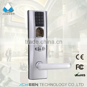 Push Style Fingerprint Combination Lock thumbnail-1