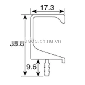 3 Meter Anodized Aluminum Profile for Cabinet thumbnail-6