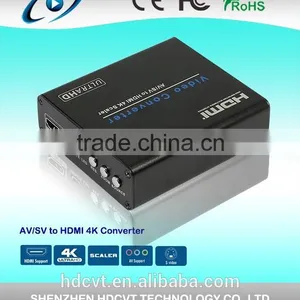 Latest AV/SV to HDMI Converte With Scaler Support 4KX2K@60Hz thumbnail-2