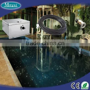 Multi Color Star Swimming Pool Pond Light With End Emitting Fiber and 5 DMX Channel Controller Driver thumbnail-1