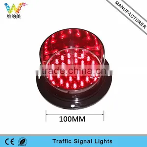 China Supplier New Customized 100mm Christmas Decoration Red Flashing Light thumbnail-1