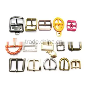 24mm Zinc Alloy Antique Shoe Buckle With End Cord thumbnail-6