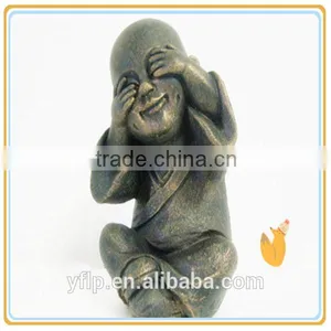 Shenzhen Resin Little Smiling Monk Craft thumbnail-1