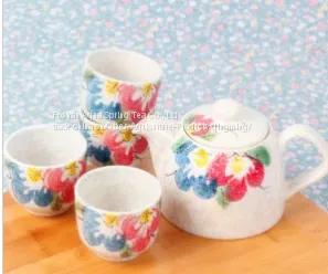 Popular Design in Market Ceramic Tea Pot Set thumbnail-1