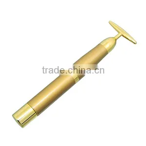 Home Use Facial Equipment Electric Facelift 24k Gold Electric Beauty Massager thumbnail-3