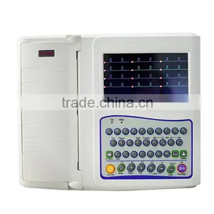 Hospital and Clinic Used Standard 12 Leads Portable Ecg Machine With CE,FDA Marked thumbnail-2