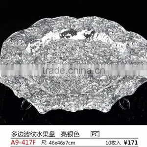 Disirable Plastic Wavy- Edge Fruit Plate thumbnail-4
