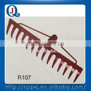 Metal Steel Leaf Garden Rake R107 thumbnail-1