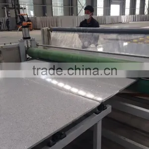 Large Stock Quartz Stone With Sparkling Mirror for Countertop, Cabinet, Window Sills thumbnail-3